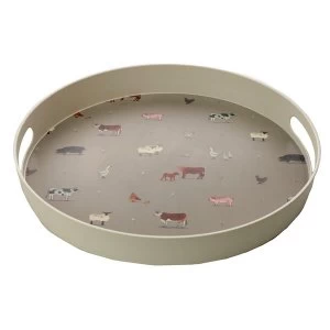 Image of Willow Farm Reusable Bamboo Composite Large Round Tray