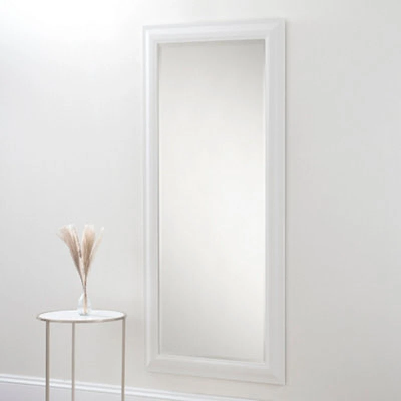 Image of Yearn Mirrors Yearn Mirrors Textured White Full length mirror 168.5x77cm White One Size Unisex 0716053064875