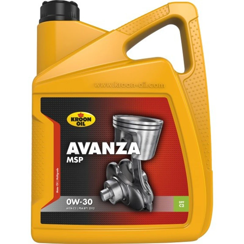 Image of KROON OIL 35942 Engine oil Avanza MSP 0W-30 Capacity: 5l Engine Oil (1862)