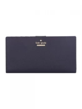 Image of Kate Spade New York Cameron street slim foldover purse Midnight Blue