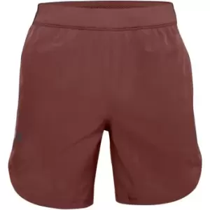 Image of Under Armour Stretch Woven Shorts Mens - Red