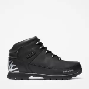 Image of Timberland Euro Sprint Hiker For Men In Black Full-grain Black, Size 8