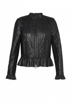 Image of French Connection Brishen Zip Through Jacket Black