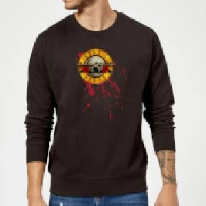 Image of Guns N Roses Bloody Bullet Sweatshirt - Black - M