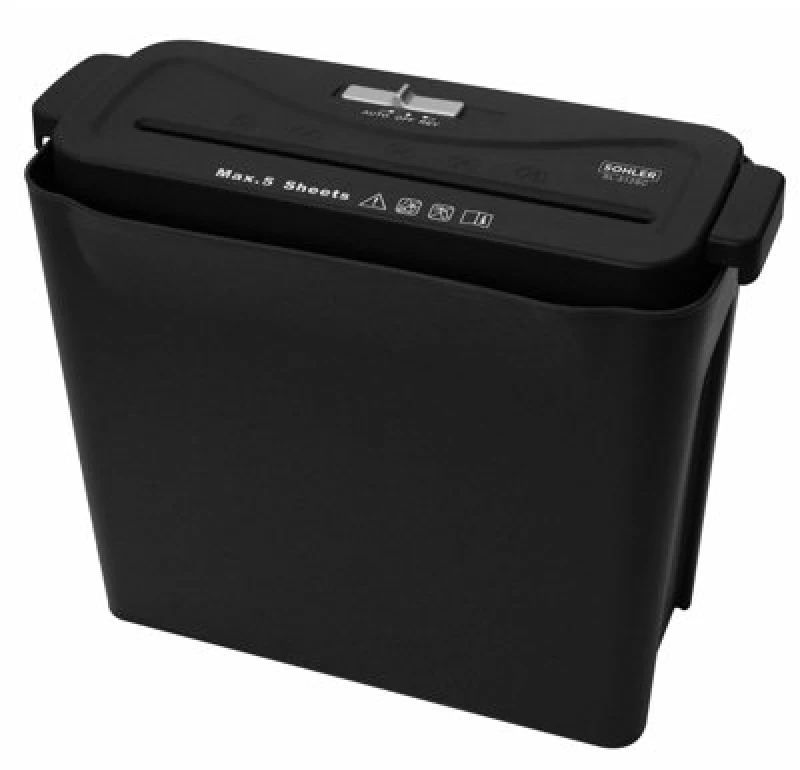 Image of Sohler A4 Paper Electric Shredder Strip Cut Shredding Card Document Bin Sl-512Sc