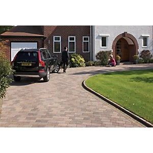 Image of Marshalls Drivesett Tegula Block Paving Pack Traditional 120 x 160 x 50mm Pack of 606