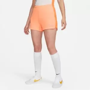 Image of Nike Academy Dri-Fit Shorts Womens - Orange