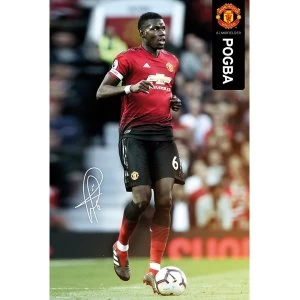 Image of Manchester United - Pogba 18/19 Maxi Poster