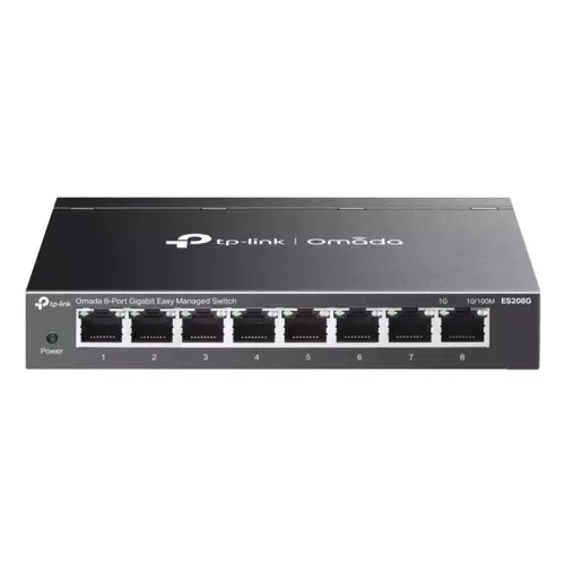Image of TP Link Omada ES208G network switch Managed L2 Gigabit Ethernet (10/10