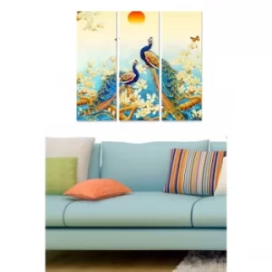 Image of MDF31291396714 Multicolor Decorative MDF Painting (3 Pieces)