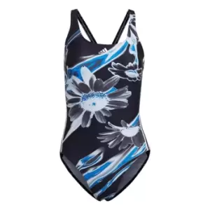 Image of adidas Positivisea 3-Stripes Swimsuit Womens - Black