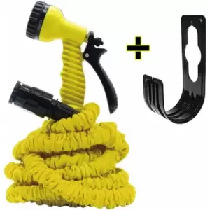 Image of Expandable hose with spray gun and hose holder - 50 Foot