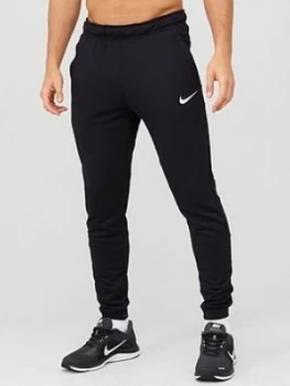 Image of Nike Dry Fleece Tapered Training Joggers - Black, Size 2XL, Men