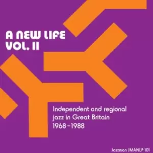 Image of A New Life Independent and Regional Jazz in Great Britain 1968-1988 - Volume II by Various Artists CD Album