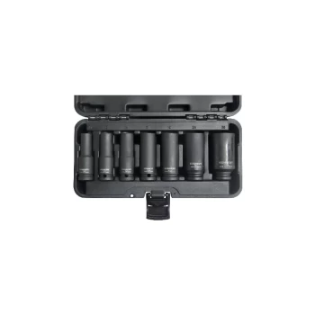 Image of 1/2" Square Drive Deep Impact Socket Set - 7 Piece