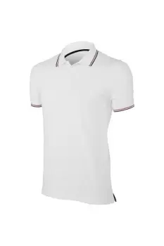 Image of Contrast Short Sleeve Polo Shirt