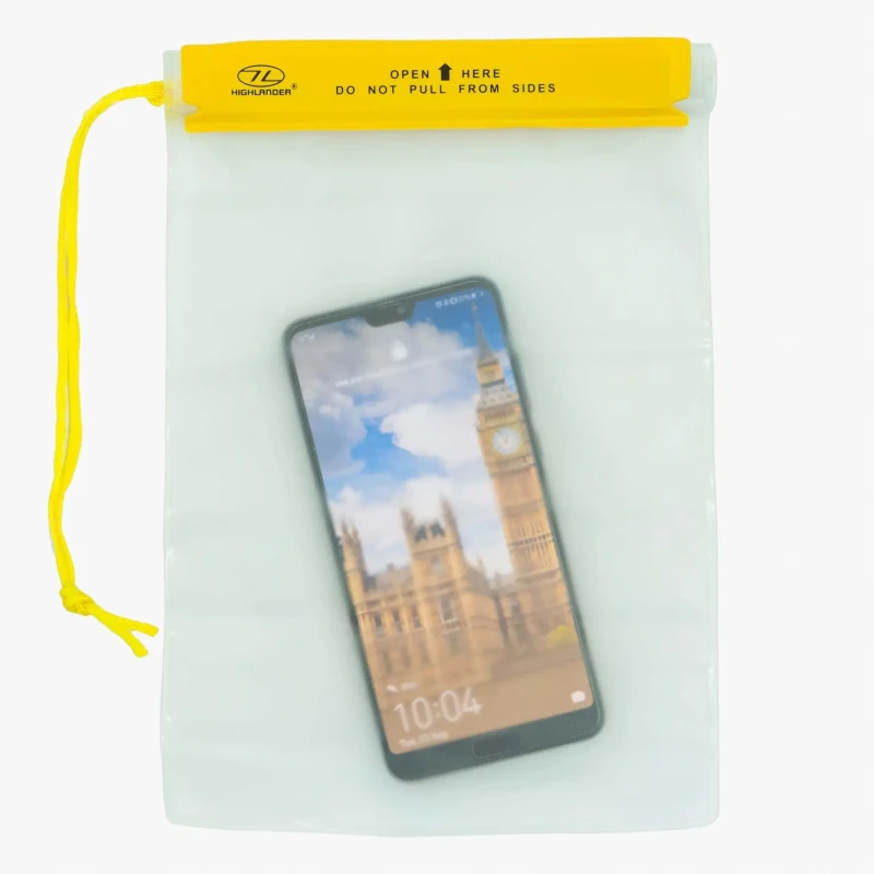 Image of Medium waterproof PVC pouch Highlander Blanc Unisex TU