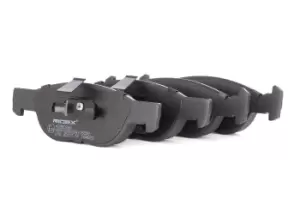 Image of RIDEX Brake pad set FIAT,LANCIA 402B0285 71752981,71772209,77362170 77362190,9947891,9947934,9948408,9948410,71752981,77362190,9947891,9947934