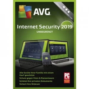 Image of AVG Internet Security 2019 Full version, unlimited Windows, Mac OS, Android Security