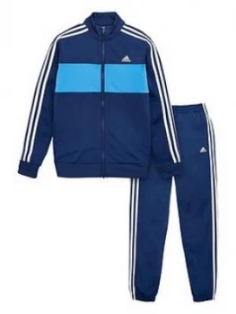 Image of Adidas Younger Boys Tracksuit Tiberio - Indigo