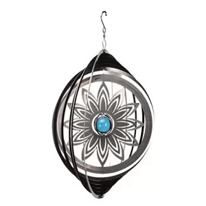 Image of Flamboya Floral orb Wind spinner 30cm