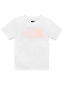 Image of The North Face Toddler Girls Easy T-Shirt - White