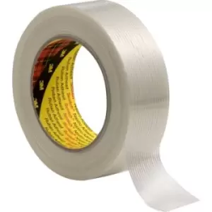 Image of 3M 8956 89562550 Filament tape White (L x W) 50 m x 25mm