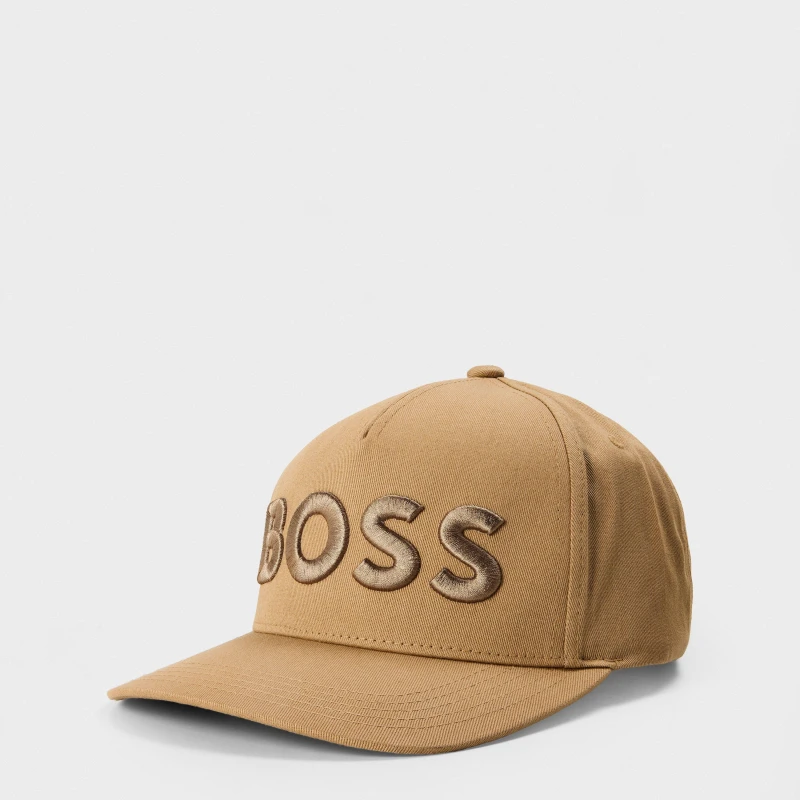 Image of Boss Mens Sevile Baseball Cap Med Beige male Mens