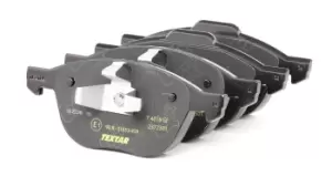 Image of TEXTAR Brake pad set Q+ 2372301 Brake pads,Brake pad set, disc brake FORD,MAZDA,VOLVO,FOCUS III Turnier,Focus II Schragheck (DA_, HCP, DP)