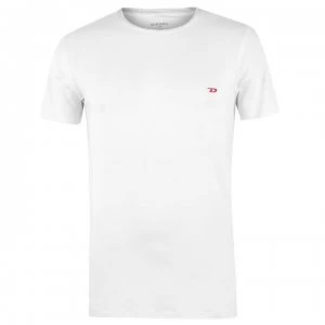 Image of Diesel Pack Diesel Randal D Logo Shirt - White 100