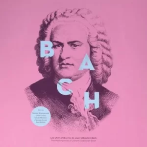 Image of The Masterpieces of Johann Sebastien Bach by Johann Sebastian Bach Vinyl Album