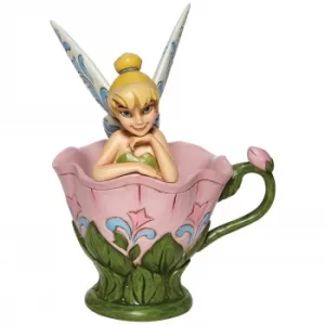 Image of Disney Tinkerbell Sitting In A Flower
