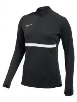 Image of Nike Academy 21 Dry Drill Top - Black Size M Women