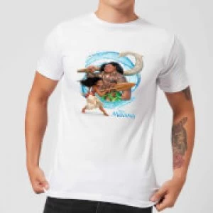 Image of Disney Moana Wave Mens T-Shirt - White