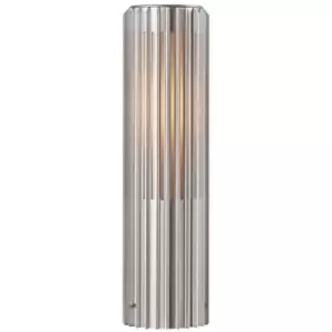 Image of Nordlux Aludra 45cm Outdoor Pedestal Light Aluminium, E27, IP54