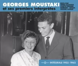 Image of Integrale Georges Moustaki Et Ses Premiers Interpretes - 1955-1962 by Georges Moustaki CD Album