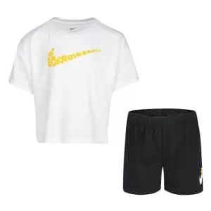 Image of Nike Crop Set Girls - Black