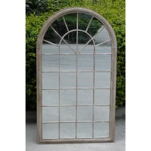 Image of Charles Bentley Garden Single Arch Mirror - Natural