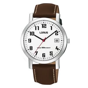 Image of Lorus RXH65EX9 Mens Full Figure Sports Strap Watch