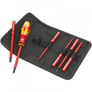 Image of Wera KK 60 i/7 VDE Interchangeable bits set 7 Piece Slot, Phillips