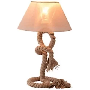 Image of HOMCOM Table Lamp 650 x 400 x 400 mm Beige