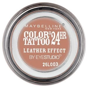 Image of Maybelline Color Tattoo 24Hr Single Eyeshadow Leather Effect Nude