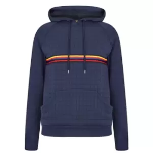 Image of Paul Smith Underwear Stripe Tape OTH Hoodie - Blue