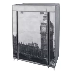 Image of Jocca Shoe Wardrobe London Print - Black and White