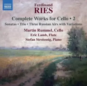 Image of Ferdinand Ries Complete Works for Cello - Volume 2 by Ferdinand Ries CD Album