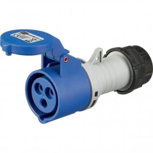 Image of Industrial Connector, IP Rated Socket - 250V, 2P+E