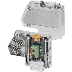 Image of Phoenix Contact 2744348 SUBCON-PLUS-PROFIB D-Sub Connector 9 Pin Plug Spring