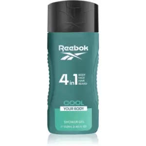 Image of Reebok Cool Your Body Refreshing Shower Gel 4 In 1 for Men 250ml