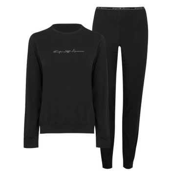 Image of Emporio Armani Underwear Emporio Armani Knitted Set - Black 00020