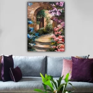 Image of 287446367_70100 Multicolor Decorative Canvas Painting